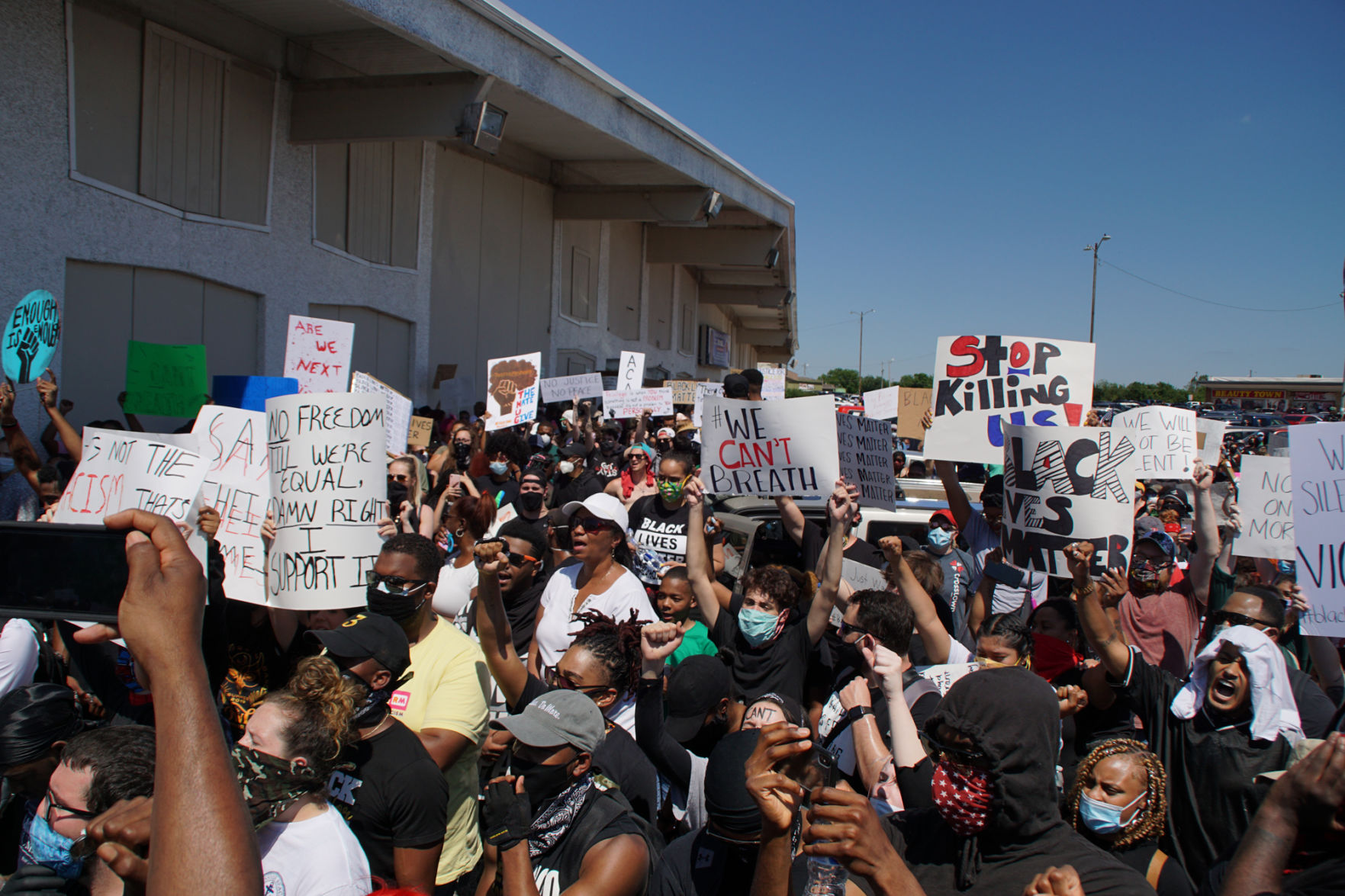 Protesters